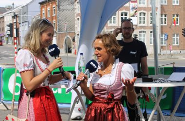 Tirolerfest 2018 BRF und RAI - Barbara und Julia und Andy