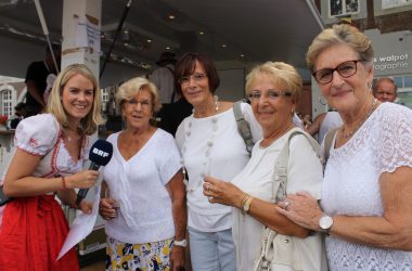 Tirolerfest 2018 BRF und RAI - treue Besucherinnen aus Eupen