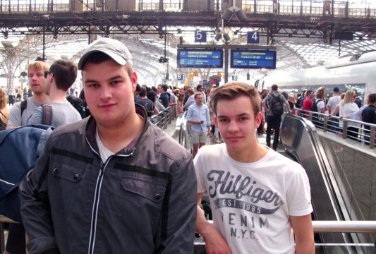 Nico Meyer (links) und Sebastian Dell (rechts)