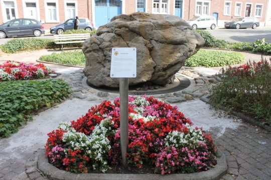 25 Jahre Wäserpeer Eupen Erinnerungstafel (Foto: Renate Ducomble, BRF)