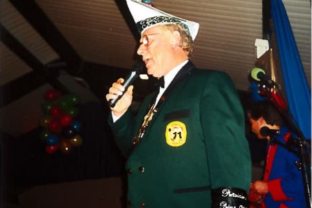 Werner Emonts als Sitzungsleiter (Foto: privat)