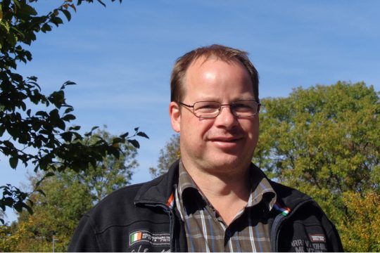 Benoit Gauder von der Herbesthaler Organisationsgruppe