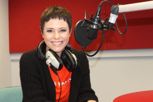 Francine Jordi stellt bei BRF2 ihr neues Album vor.