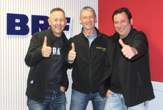 Dieter, Rainer und Walter präsentieren das neue Album der Froschtaler