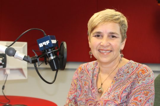 Gaby Offermann, Moderatorin von Glaube Kirche Leben (Foto: Renate Ducomble, BRF)