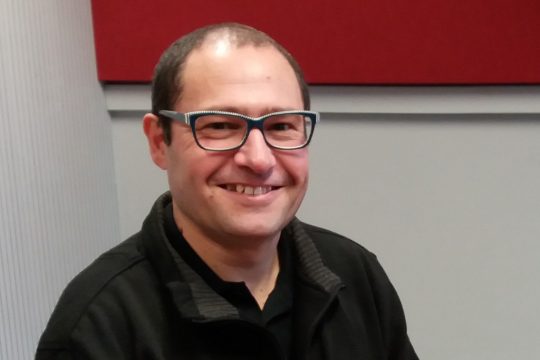 José Hagelstein im BRF-Studio