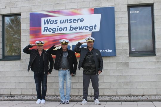 Die Schlagerpiloten zu Gast im BRF (Foto: Renae Ducomble, BRF)