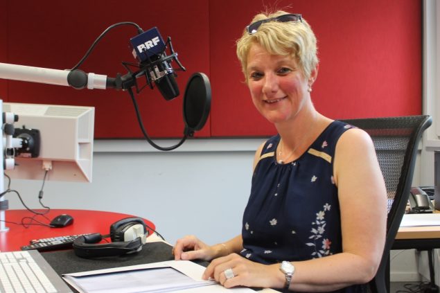 Wit-Moderatorin Ilona Peters (Foto: Renate Ducomble, BRF)