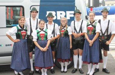 BRF2 live vom 39. Tirolerfest: Die Schuhplattler aus Stubai