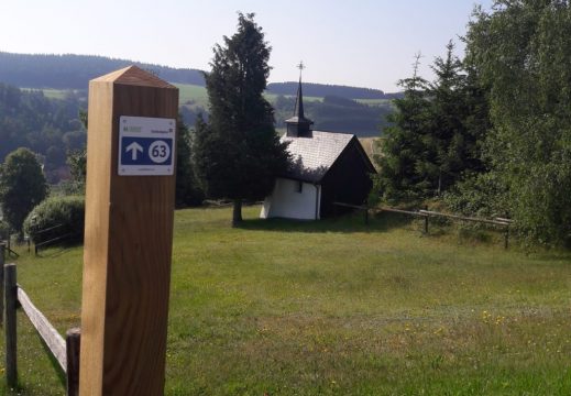 Knotenpunktesystem für Wanderwege in Ostbelgien (Bild: privat)