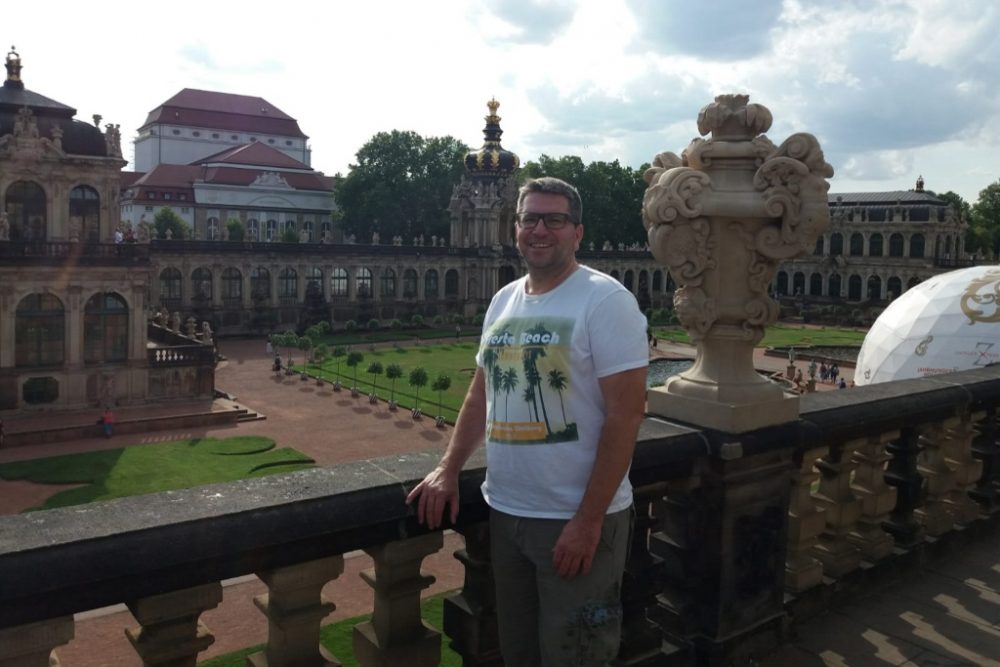 Glückstreffer-Gewinner Erwin Wiesen (Foto privat: Dresden 2019)