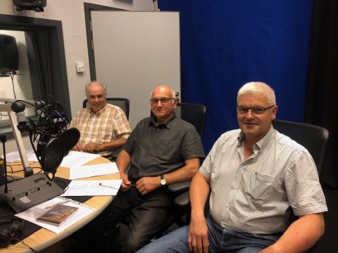 Von links: W. Plumacher, N. Krings und M. Brever (Foto M. Marquet)