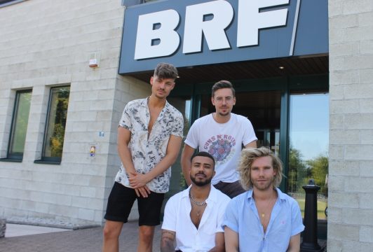 Feuerherz besuchen den BRF