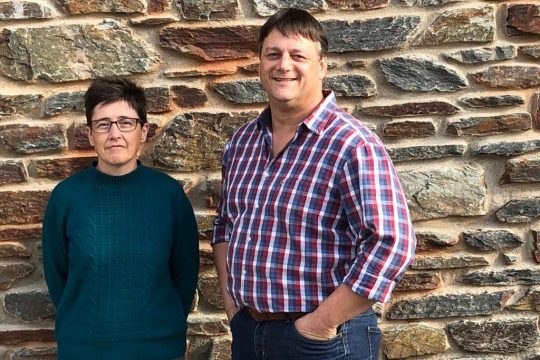 Bürgerrat der DG: Mitglieder Wilma Schinker und Didier Lejeune (Foto: Patrick Felten)