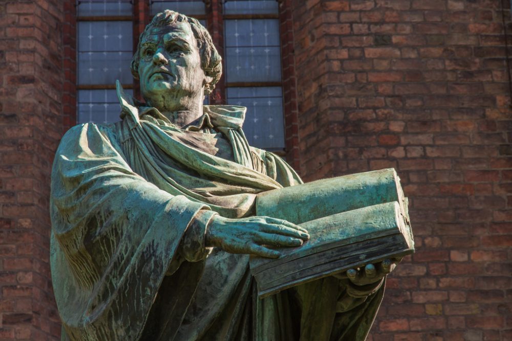 Statue von Martin Luther in der Berliner Innenstadt (© Bildagentur PantherMedia / rumifaz)