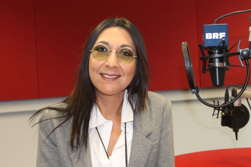 Susan Ebrahimi zu Gast bei BRF2 (Foto: Renate Ducomble, BRF)