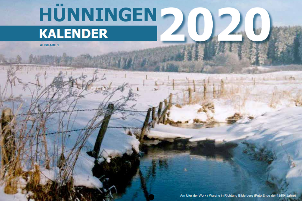 Hünningen-Kalender 2020 (Bild: privat)
