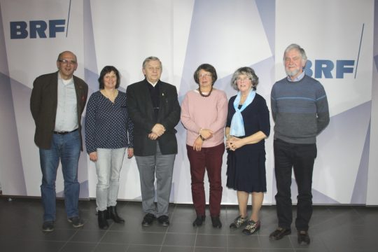 Redaktionsteam Ralph Schmeder, Martha Hennes, Jean Pohlen, Karin Kuepper, Marlene Backes und Engelbert Cremer (Foto: BRF)