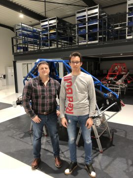 Didier Lejeune mit Thierry Neuville (Bild: privat)