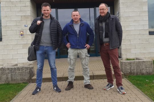 Mirko Braem, Mario François und Herbert Langohr (Bild: Jacky Aussems)