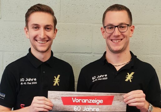 Chris Maus und Thierry Hoffmann vom JGV Maldingen (Foto: privat)