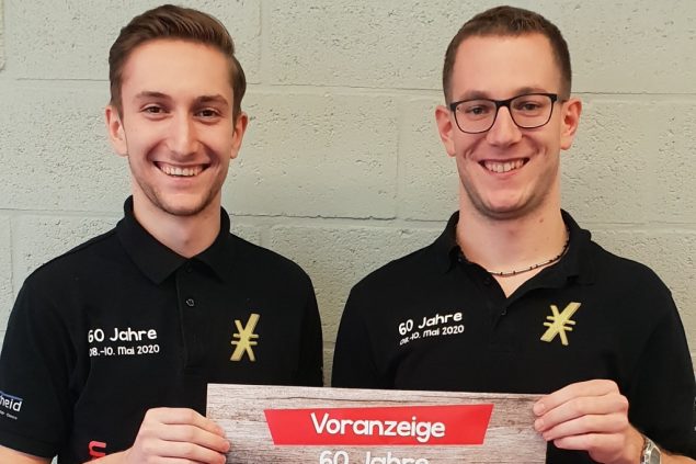 Chris Maus und Thierry Hoffmann vom JGV Maldingen (Foto: privat)