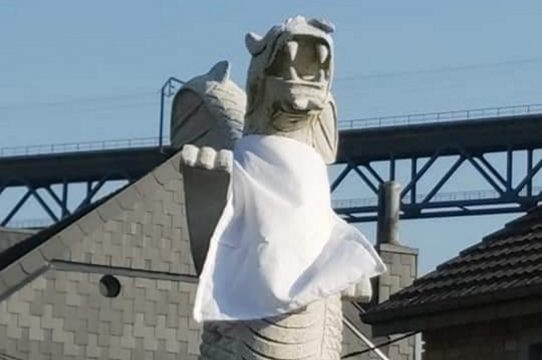 Coronavirus: Moresnet zeigt sich solidarisch (Bild: Jean Wertz)