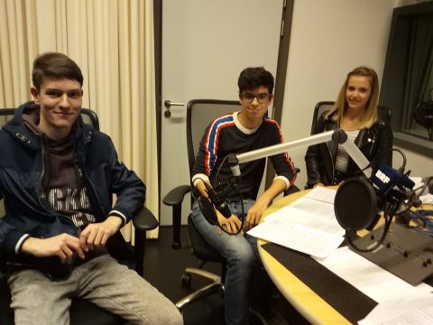 Tobias Schür, Nils Müller und Mariah Leyens