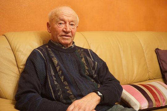 Zeitzeuge Nikla Kessler aus Manderfeld (Bild: Stephan Pesch/BRF)