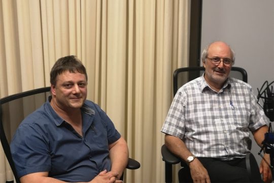 Didier Lejeune und Klaus-Dieter Klauser (Bild: Dany Rauw/BRF)