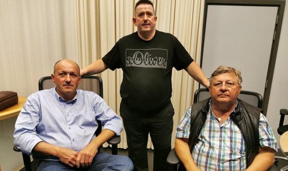 Eric Fonk, Pascal Gangolf und René Hartmann (Bild: privat)