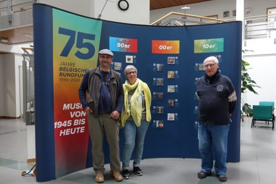 aGeorges Voell, Myriam Xhonneux und Werner Emonts (Bild: Julie Broichhausen/BRF)