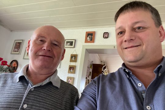 Jose Mayeres und Didier Lejeune (Bild: privat)