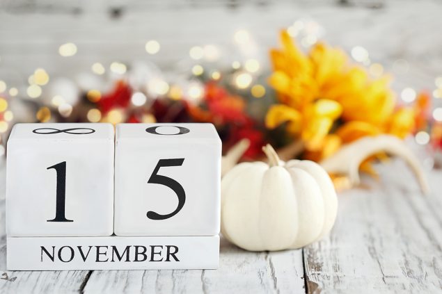 15. November (© Bildagentur PantherMedia / StephanieFrey)
