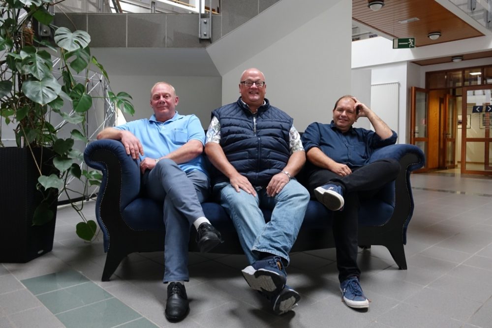 Echo-Nord-Team: Jean Wertz, Jacky Aussems, Marc Hamel (Foto: BRF)