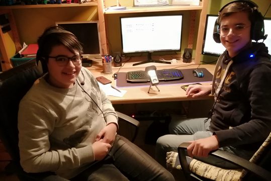 Kilian Schumacher (links) und Peter Andres (rechts). Bild: privat.