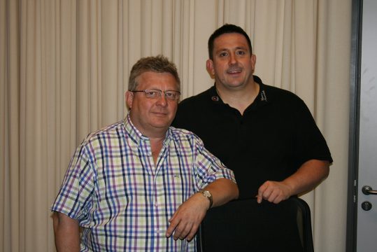 René Hartmann (l.) und Pascal Gangolf (r.) (Foto: privat)