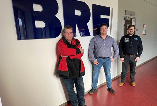 Von links nach rechts: Herbert Simon, Didier Lejeune, Jérôme Kirsch (Bild: BRF)