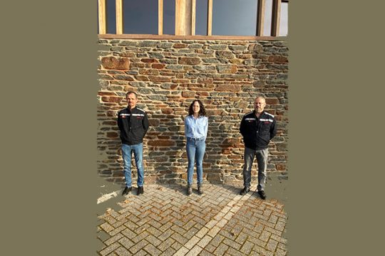 Von links nach rechts: Luc Brever, Anja Paquet, Freddy Paquet (Foto: privat)