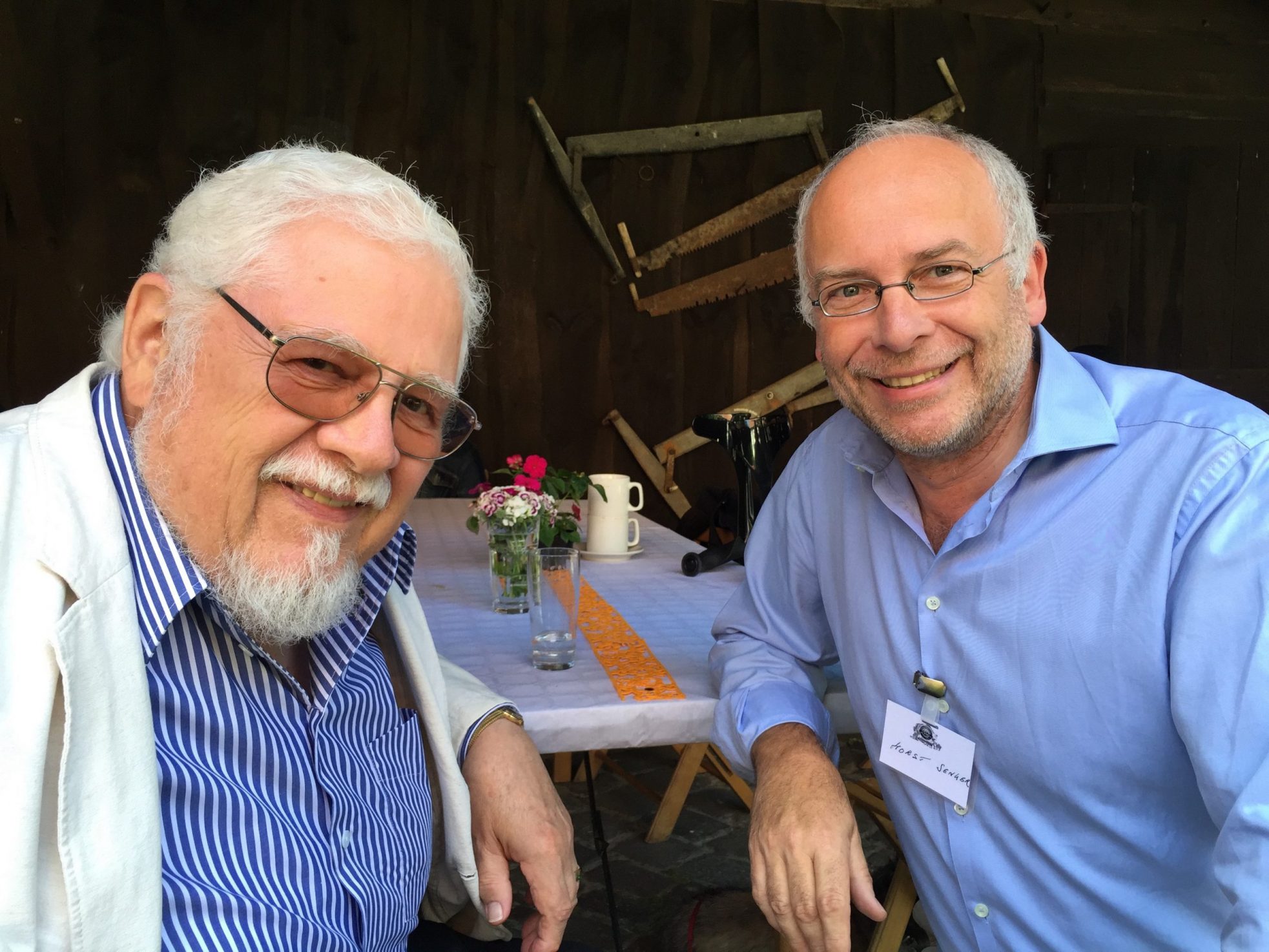 Bill Ramsey und Horst Senker 2015(Bild: Biggi Müller)
