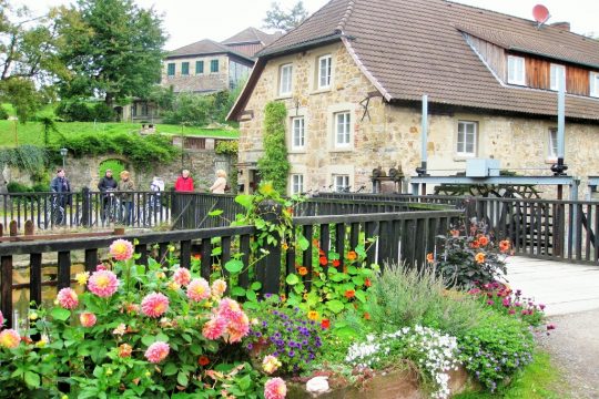 Emmerradweg Mühle Hämelschenburg