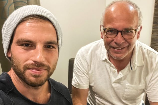Ricky Reason und Horst Senker
