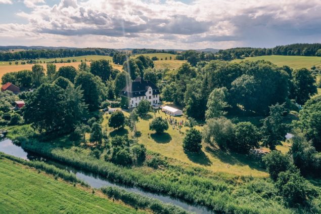 Gutshaus Alt Necheln Luftbild