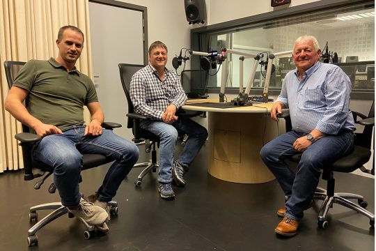 Daniel Schwall, Didier Lejeune und Richard Cremer (Bild: privat)