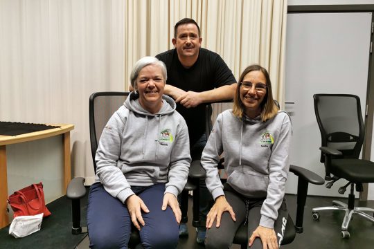 Manuela Niessen (l.), Pascal Gangolf und Sandra Henkes (Bild: privat)