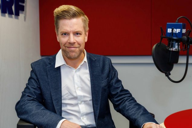Tom Gaebel im Studio