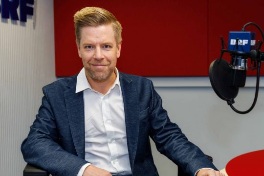 Tom Gaebel im Studio