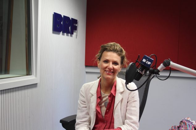 Ella Endlich im BRF2 Studio