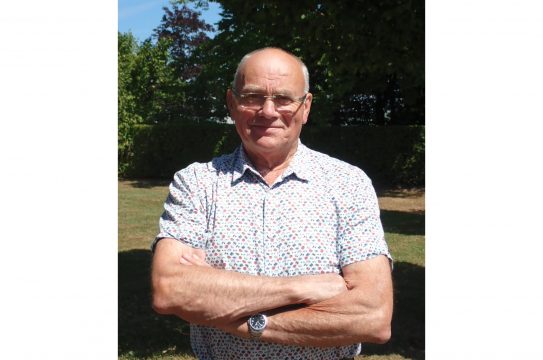 Studiogast Karl Miessen (Bild: Marc Despineux/BRF)