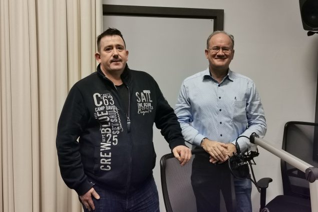 Pascal Gangolf und Herbert Grommes